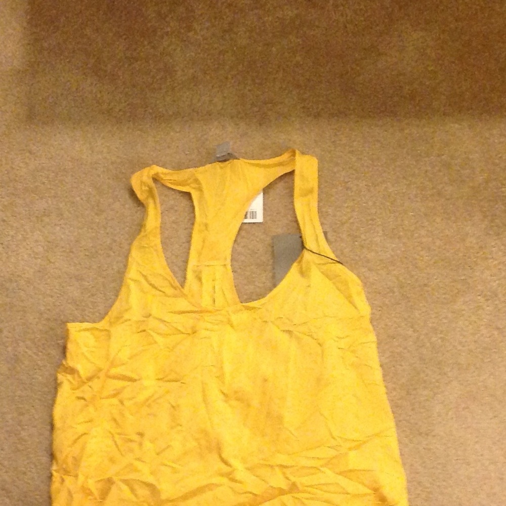 NEVER WORN - Yellow Tank